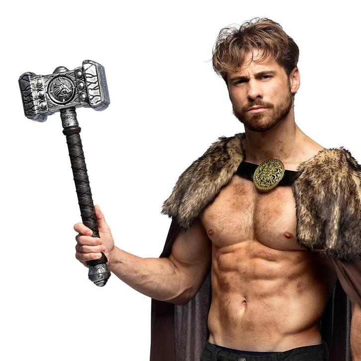 Viking Hamer Thor(53cm), Hobby en Vrije tijd, Feestartikelen, Nieuw, Ophalen of Verzenden