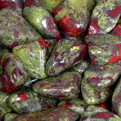 Kalabamba Jaspis - Trommelstenen - Kavel- 1 kg, Verzamelen, Dierenverzamelingen