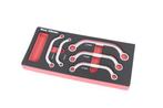 TM 5 Delige Startersleutelset in foam carbon look inlay, Auto diversen, Autogereedschap, Verzenden, Nieuw