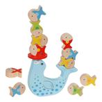 Nieuw Goki Houten Balansspel Zeehonden, 15dlg., Kinderen en Baby's, Speelgoed | Houten speelgoed, Ophalen of Verzenden, Nieuw