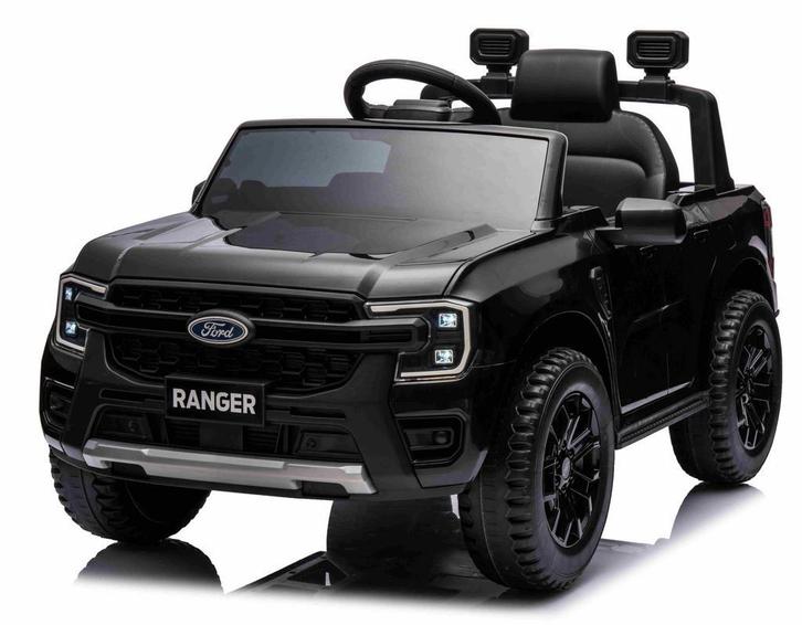 Kinderjeep FORD RANGER zwart 12V  RC Nieuw! met 1jr Garantie, Kinderen en Baby's, Speelgoed | Buiten | Accuvoertuigen, Nieuw, Ophalen of Verzenden