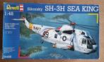 Revell 04466 Sikorsky SH-3H Sea King 1:48 (Hasegawa rebox), Hobby en Vrije tijd, Modelbouw | Vliegtuigen en Helikopters, Verzenden