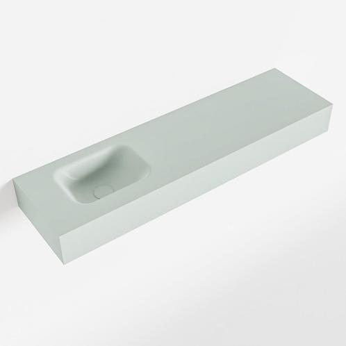 MONDIAZ LEX Greey vrijhangende solid surface wastafel 110cm., Doe-het-zelf en Verbouw, Sanitair, Overige typen, Nieuw, Ophalen of Verzenden