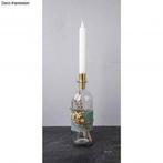 Maak van je fles een kandelaar goud  2,2/1,8x5cm set 2 excl, Ophalen of Verzenden, Nieuw