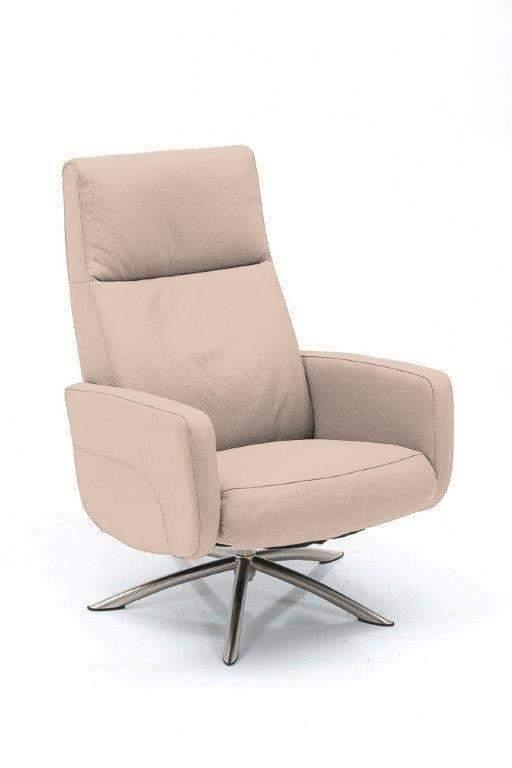 Relaxfauteuil Zevenaar - relaxfauteuils - Creme, Huis en Inrichting, Stoelen, Nieuw, Stof
