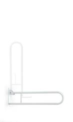 Toiletbeugel opklapbaar met toiletrolhouder 76.5cm wit, Diversen, Verpleegmiddelen, Nieuw, Ophalen of Verzenden