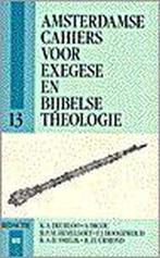 Amsterdamse cahier voor exegese en bijbelse theologie cahier, Gelezen, Verzenden