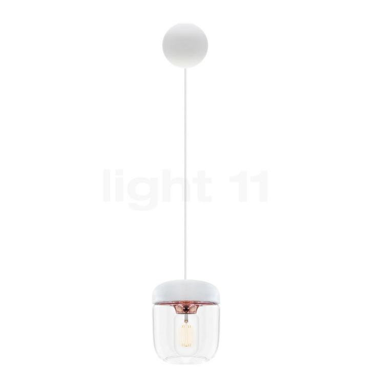 Umage Acorn Cannonball Hanglamp wit, koper (Hanglampen), Huis en Inrichting, Lampen | Hanglampen, Nieuw, Verzenden