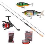 Ultimate Clever Jerkbait Spin Set 1.80m (40-90g), Watersport en Boten, Verzenden, Nieuw