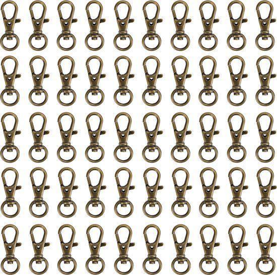 Sleutelhanger Haak - Antiek Brons, Hobby en Vrije tijd, Breien en Haken, Nieuw, Overige typen, Ophalen of Verzenden