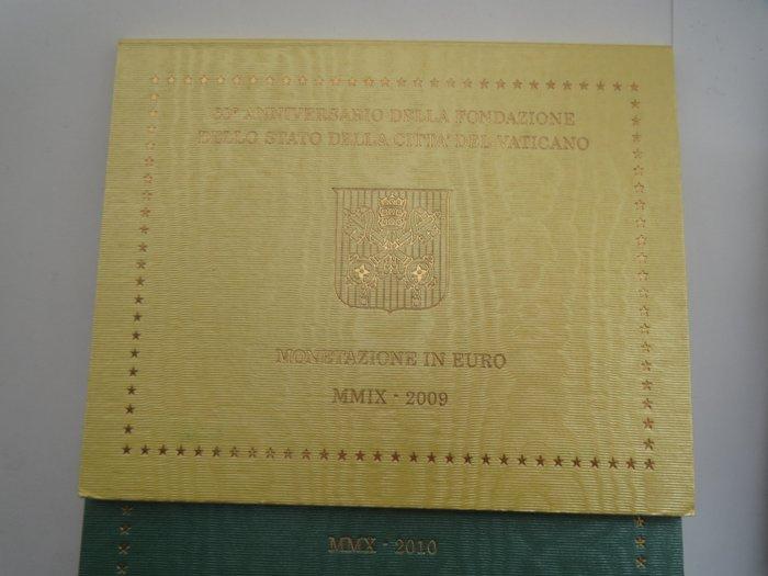 Vaticaan. Year Set (BU) 2009/2018 (10 sets), Postzegels en Munten, Munten | Europa | Euromunten