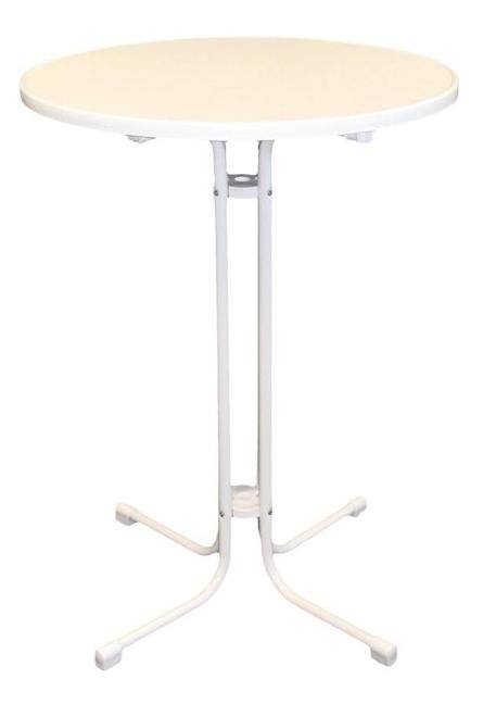 Statafel | Monaco | Wit | Ø80 cm, Zakelijke goederen, Horeca | Keukenapparatuur, Verzenden