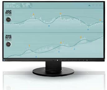 Eizo FlexScan EV2450 Zwart , 24 Full HD IPS-monitor B-Grade, Computers en Software, Monitoren, IPS, 5 ms of meer, Refurbished