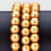 Corsage Polscorsage-armband Avery Goudoranje Polscorsage Kle, Huis en Inrichting, Woonaccessoires | Kunstplanten en Kunstbloemen