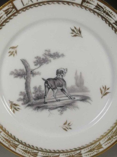 Faïence de Bruxelles - Louis Cretté (1758-1813) - Bord -, Antiek en Kunst, Antiek | Glas en Kristal