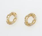 Oorstekers - 14 karaat Geel goud - 0.76ct. tw. Diamant, Sieraden, Tassen en Uiterlijk, Antieke sieraden