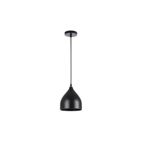 Hanglamp | Como | Zwart | 1-lichts | E27 Fitting, Huis en Inrichting, Lampen | Hanglampen, 75 cm of meer, Nieuw, Metaal, Ophalen of Verzenden