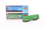 Roco N - 25119/25163 - Modeltrein goederenwagon (3) - Drie, Hobby en Vrije tijd, Modeltreinen | N-Spoor, Nieuw
