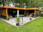 Tuinhuis Tynaarlo 930x380+300x350 compleet., Nieuw, 500 cm of meer, Tuinhuis, 400 cm of meer