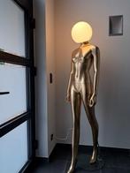 Mannequin - Kunstzinnige gouden mannequin/lamp - Hars,