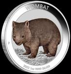 Australië. 1 Dollar 2022 Wombat - Colorized im Blister, 1 Oz