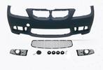 BMW E90/E91 08–11 M3-stijl voorbumper – PDC + koplampsproeie, Nieuw, Voor, BMW, Bumper