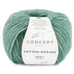 Katia Concept Cotton-Merino - 140 smaragdgroen - Katoen/Me, Ophalen of Verzenden, Nieuw