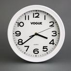Vogue keukenklok 24cm wit, Verzenden, Nieuw