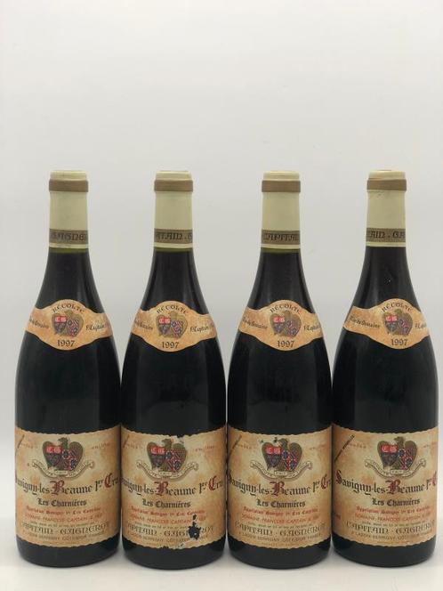 4 x 75cl Savigny-les-Beaune 1er Cru  Les Charnières F.C.., Verzamelen, Wijnen, Frankrijk, Rode wijn, Nieuw, Ophalen of Verzenden