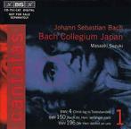 cd - Johann Sebastian Bach - Cantatas  1: BWV 4 Christ La..., Zo goed als nieuw, Verzenden