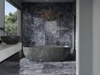 Marmerlook Vloertegels Antraciet 60x120 Hoogglans Wandtegels, 60 cm of meer, Nieuw, Ophalen of Verzenden, 10 m² of meer