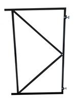 Poortframe | 2 verstelbare ophangpunten | Zwart ge, Doe-het-zelf en Verbouw, Gereedschap | Handgereedschap, Ophalen of Verzenden