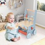 Loopstoel - Baby walker - Loopwagen - Hout - COSTWAY, Verzenden, Zo goed als nieuw