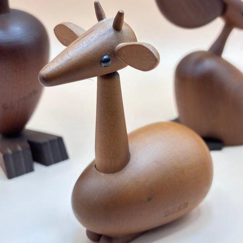 Senshukai  - Figuur - Een set van drie vintage houten, Antiek en Kunst, Kunst | Designobjecten