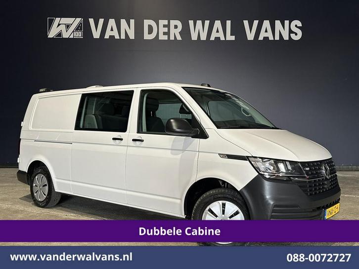 Volkswagen Transporter | 2.0 TDI 150pk Automaat L2H1 Dubbele, Auto's, Bestelauto's, Dealer onderhouden, Te koop, Automaat, Diesel