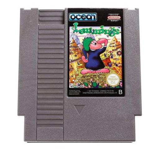 Lemmings [Nintendo NES], Spelcomputers en Games, Games | Nintendo NES, Zo goed als nieuw, Ophalen of Verzenden
