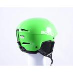 53 54 55 skihelm/snowboardhelm BRIKO R, Green/white, verstel, Sport en Fitness, Skiën en Langlaufen, Verzenden, Gebruikt