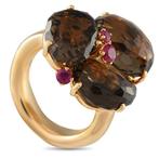 Pomellato - Ring - 18 karaat Geel goud Amethist, Nieuw
