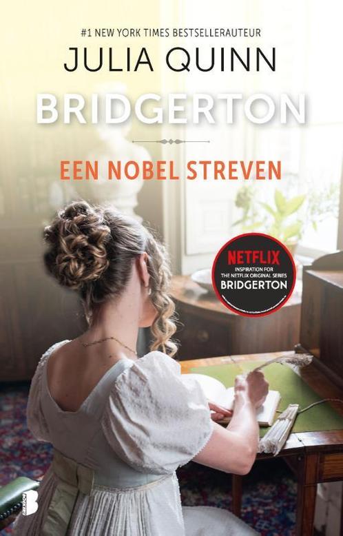 Een nobel streven / Bridgerton / 4 9789022590881 Julia Quinn, Boeken, Romans, Gelezen, Verzenden