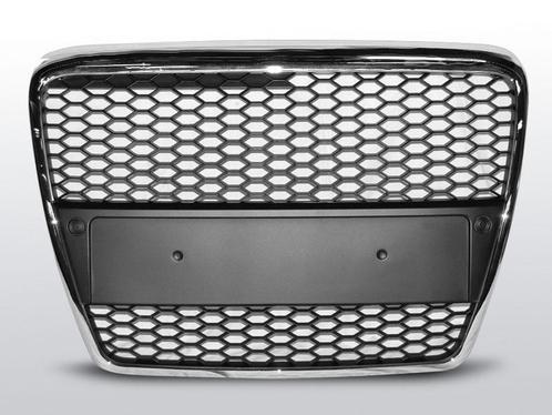 Grille | RS type | Audi A6 C6 2004-2008 | ABS Kunststof | ch, Auto-onderdelen, Carrosserie en Plaatwerk, Nieuw, Audi, Verzenden