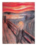 Kunstdruk Edvard Munch - The Cry 40x50cm, Verzenden, Nieuw