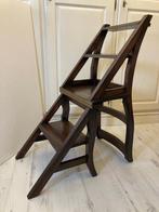 Trapje - Hout - Antieke bibliotheektrap