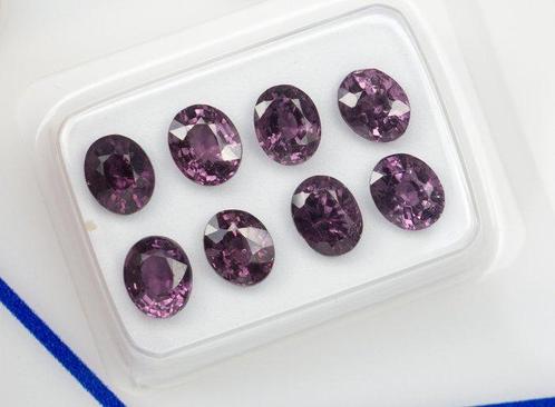 Zonder Minimumprijs - 8 pcs Spinel - 3.69 ct - Antwerp, Sieraden, Tassen en Uiterlijk, Edelstenen