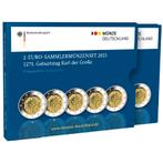 Duitsland 2 Euro Set Karel de Grote 2023 Proof, Postzegels en Munten, Munten | Europa | Euromunten, Verzenden