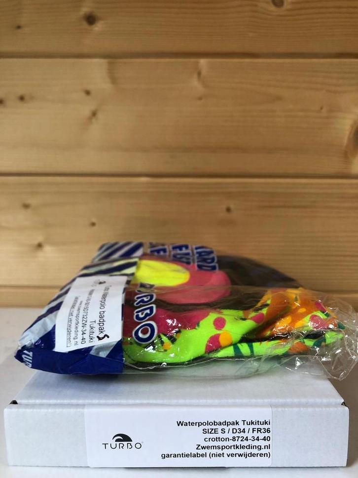 opruiming showmodel Turbo (SIZE S) Turbo Waterpolo badpak, Watersport en Boten, Waterpolo, Nieuw, Verzenden