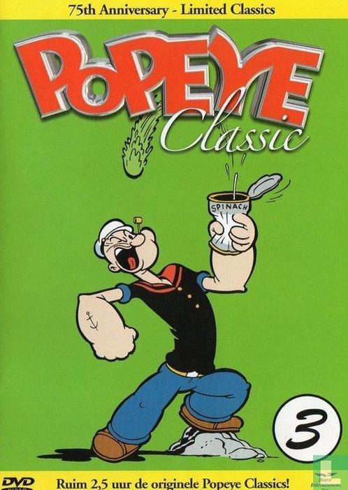 Popeye classic deel 3 (dvd tweedehands film), Cd's en Dvd's, Dvd's | Actie, Zo goed als nieuw, Ophalen of Verzenden