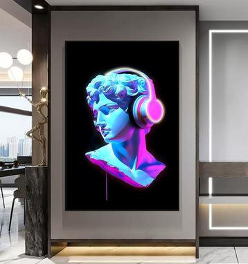 Led Schilderij inclusief fotolijst 120x80 - Peinted beschikbaar voor biedingen