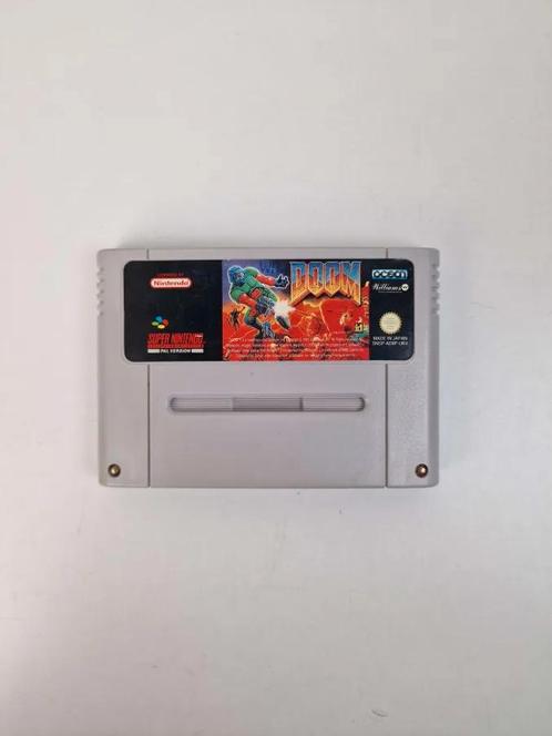 SNES - Doom, Spelcomputers en Games, Games | Nintendo Super NES, Ophalen of Verzenden