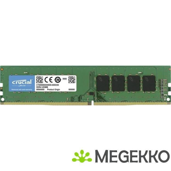 Crucial DDR4 1x16GB 3200, Computers en Software, RAM geheugen, Nieuw, Verzenden