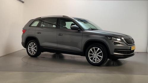 Zakelijke Lease |  Škoda Kodiaq 1.5 TSI 150pk DSG Limited Bu, Auto's, Skoda, Dealer onderhouden, Lease, Zwart, Automaat, SUV of Terreinwagen
